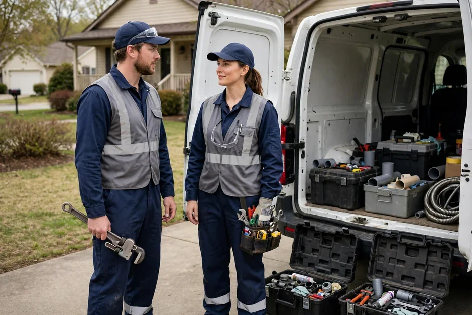 Emergency plumbing equipment