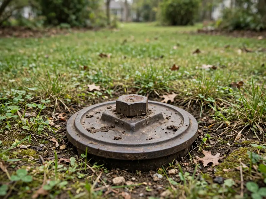 Sewer cleanout cap